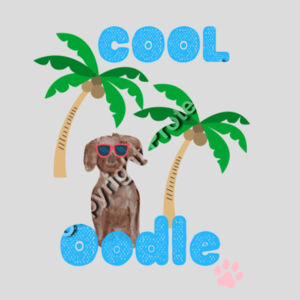Oodle PAWn will be your Fave Winter Tee with Cool Oodle Beachy Vibes keeping you Looking HOT Design