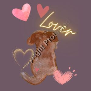 IT'S AN OODLE LOVE FEST BEACHY COMFORT COLOURS UNISEX T SHIRT    Design