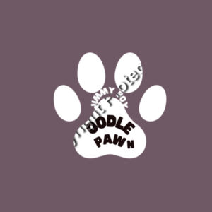 COOL COLOURS UNISEX T Shirt Spreading OOdles of Love with Oodle PAWn PAW  on your heart Design