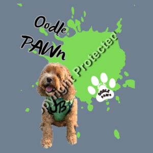 Green Graffiti Oodle PAWn   our NEW Limited Edition  Winter Tee  Design