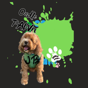 Blue Cool  Oodle is a Legend ,Spreading the LOVE OOdle PAWn Style - mens fitted T shirt   3 Design