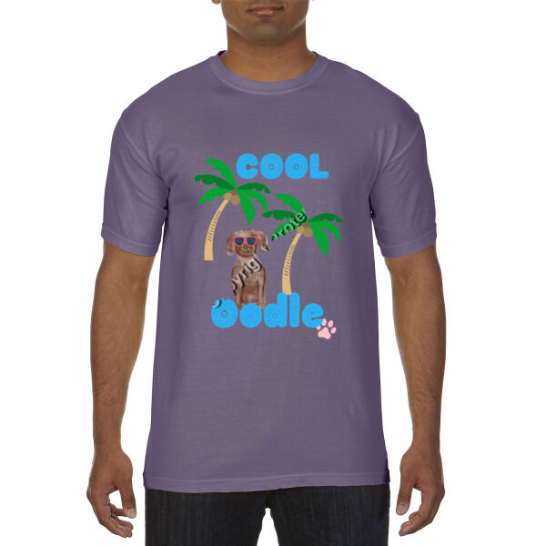 Lifes a Beach and Oodles of Fun for Cool OOdles  - Unisex Classic T Thumbnail