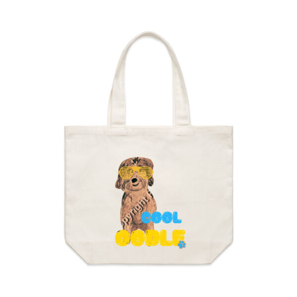 Sunny Cool Golden OOdle Tote Bag Thumbnail