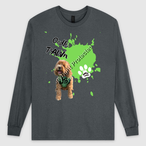 Green Graffiti Oodle PAWn   our NEW Limited Edition  Winter Tee  Thumbnail