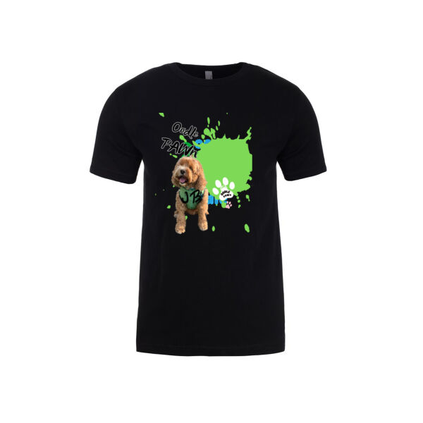 Blue Cool  Oodle is a Legend ,Spreading the LOVE OOdle PAWn Style - mens fitted T shirt   3 Thumbnail