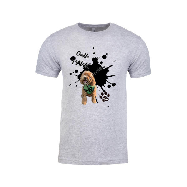 Black Graffiti OOdle has OOdles of Atitude- mens fitted T shirt    - Mens Fitted Cotton Tee Thumbnail