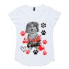 Women's Mali Capped Sleeve Tee Thumbnail